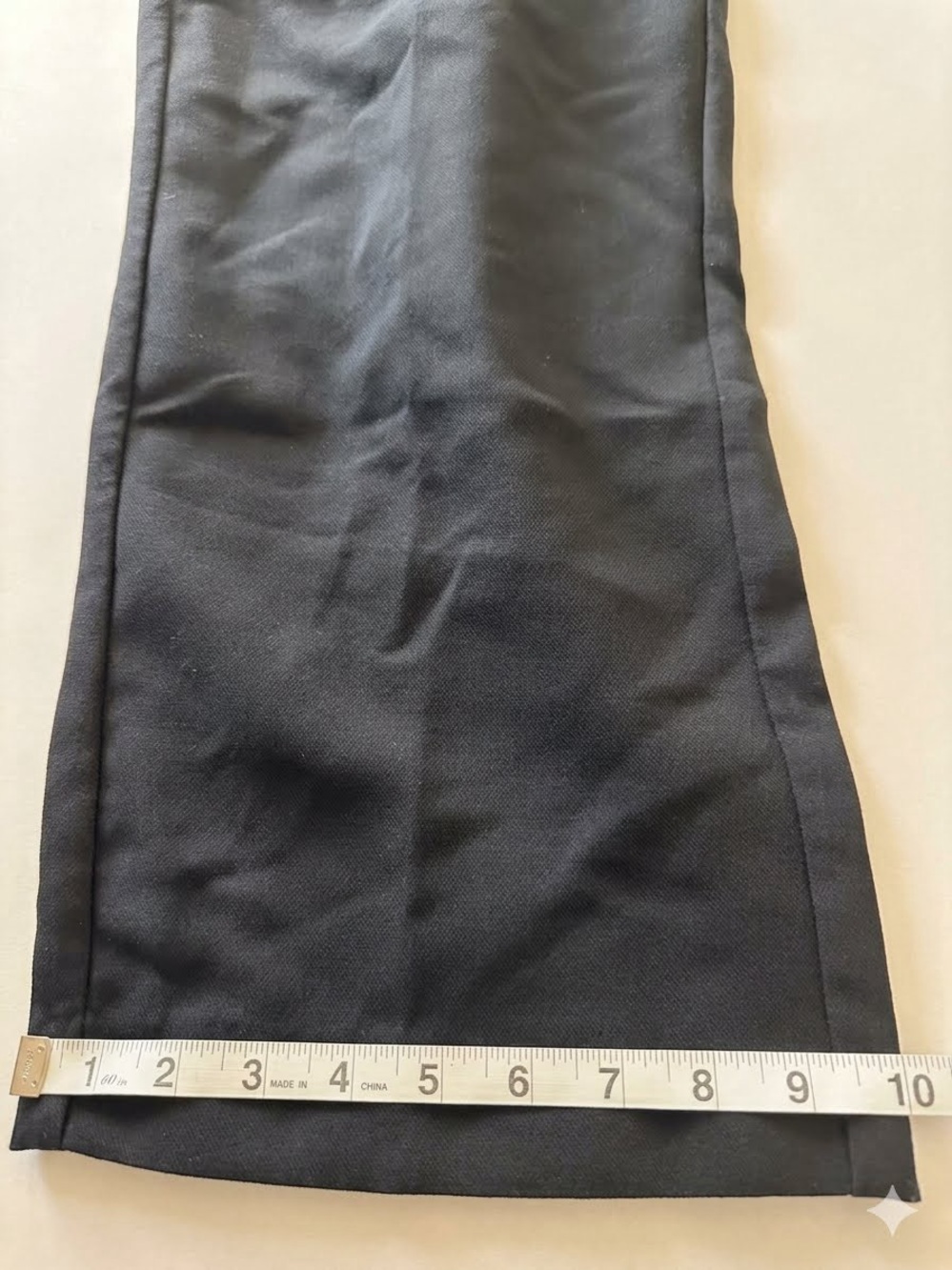 Old Navy Black Stretch Pants Slim Trouser/Jeans Size Large - Picture 9 of 9